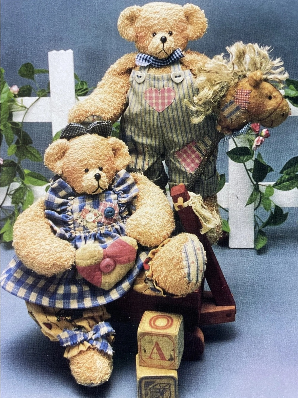 PATTERN Homespun At Heart Designs ~ Bucky & Beth ~ NEW!